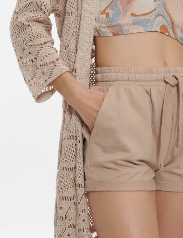Pantaloni scurti Reserved, crem