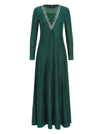 Rochie lunga SHEIN, verde
