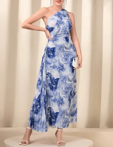 Rochie lunga SHEIN, albastru