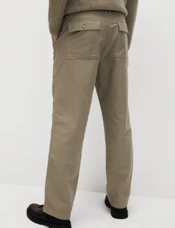 Pantaloni M&S Collection, bej Crem