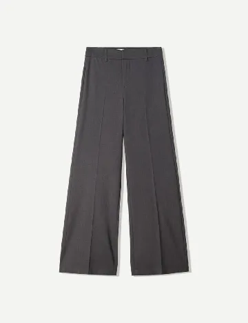 Pantaloni Bershka, gri