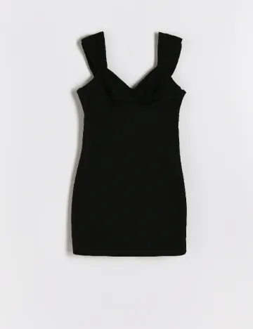 Rochie scurta Reserved, negru
