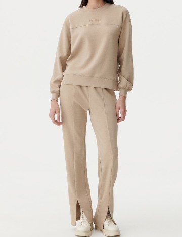 Pantaloni Reserved, crem
