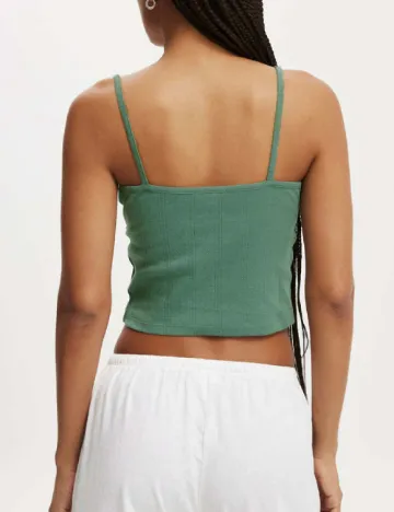 Top Cotton On, verde
