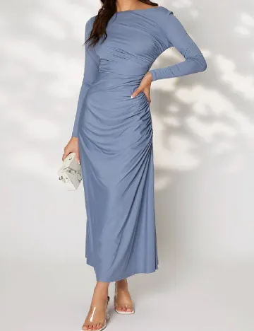 Rochie lunga SHEIN, albastru