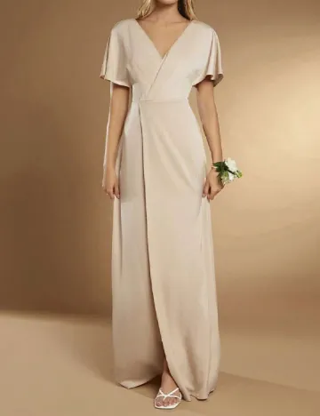 Rochie lunga SHEIN, crem