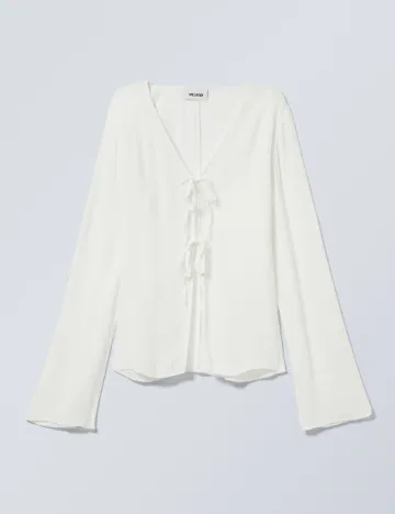 Bluza Weekday, alb