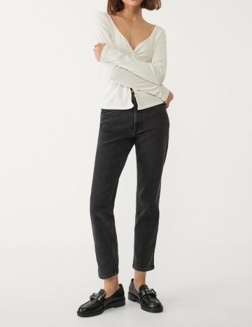 Blugi Stradivarius, negru
