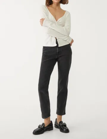 Blugi Stradivarius, negru