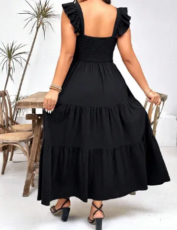 Rochie lunga SHEIN CURVE, negru