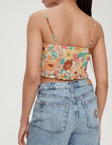 Top Q/S, floral