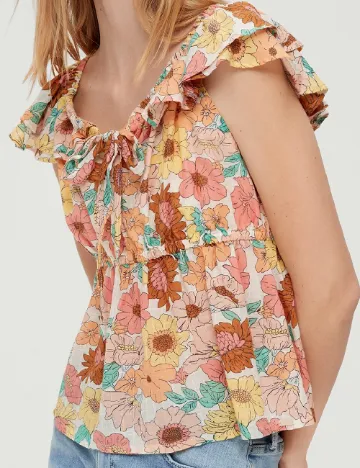 Bluza Q/S, floral