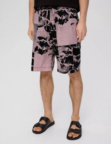 Pantaloni scurti s.Oliver, mov