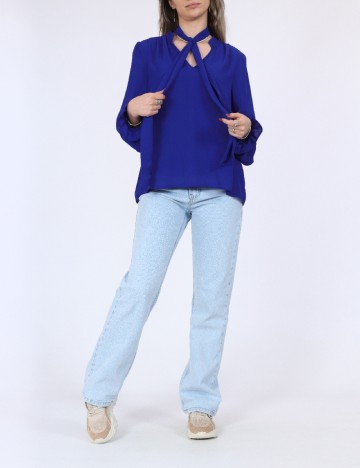 Bluza Vero Moda, albastru