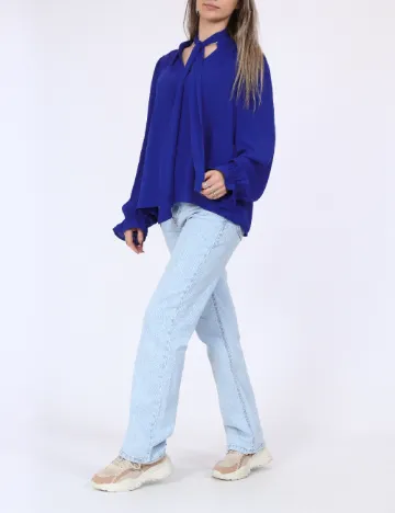 Bluza Vero Moda, albastru Albastru
