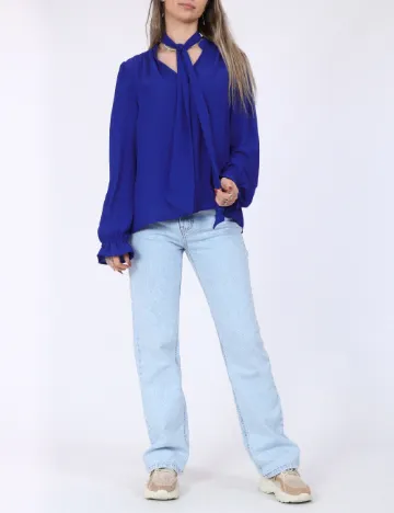 Bluza Vero Moda, albastru Albastru