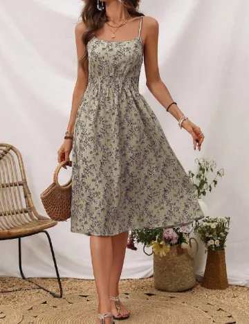 Rochie medie SHEIN, bej