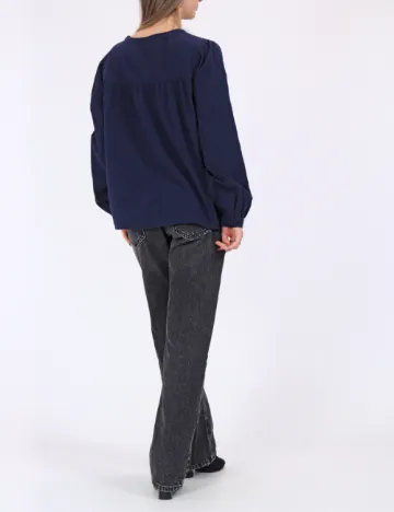 Camasa Vero Moda, bleumarin