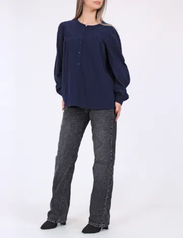 Camasa Vero Moda, bleumarin