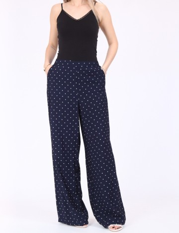 Pantaloni Vero Moda, bleumarin