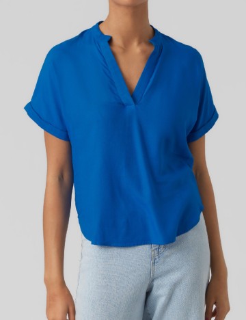 Bluza Vero Moda, albastru