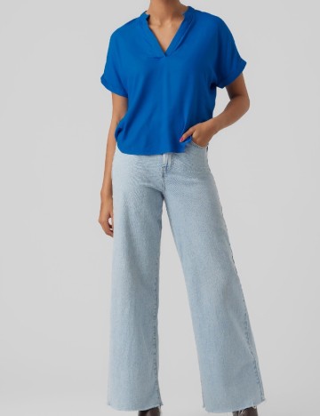 Bluza Vero Moda, albastru