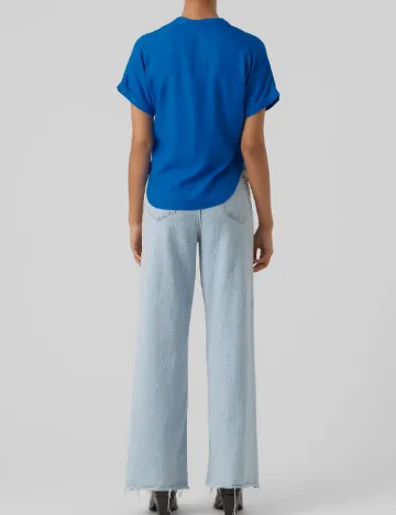 Bluza Vero Moda, albastru