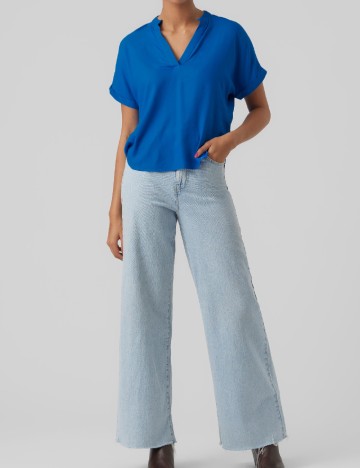 Bluza Vero Moda, albastru