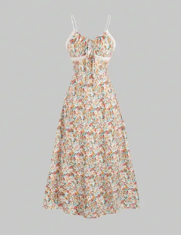 Rochie lunga SHEIN, floral print