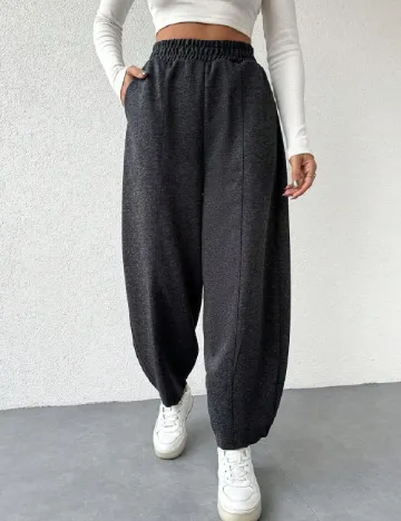 Pantaloni SHEIN, negru