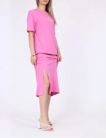 Rochie lunga Vero Moda, roz