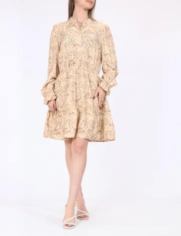 Rochie scurta Vero Moda, crem