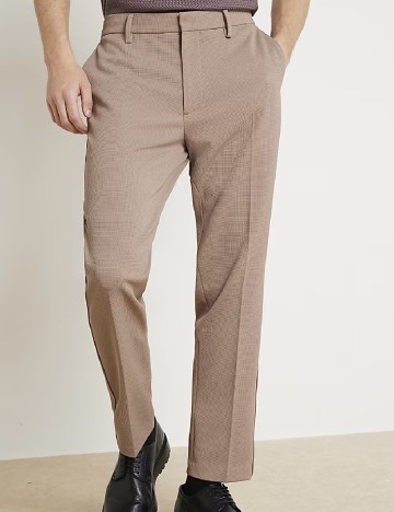 Pantaloni River Island, maro