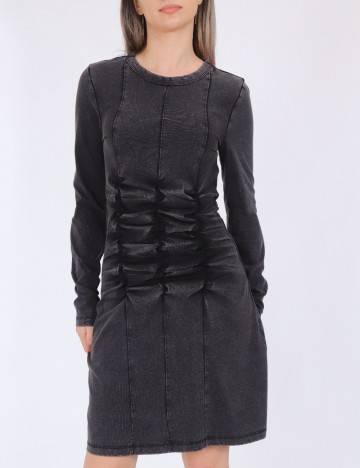Rochie scurta Noisy May, gri