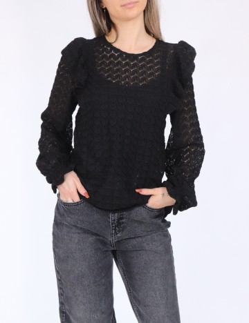 Bluza Vero Moda, negru