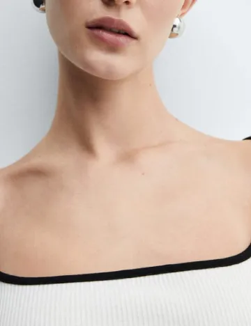 Bluza Mango, alb