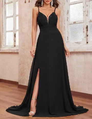 Rochie lunga Giffniseti, negru