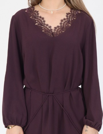 Rochie scurta Vero Moda, pruna