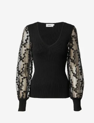 Bluza Only, negru