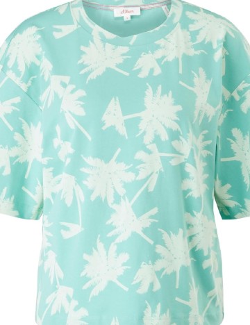 Tricou s.Oliver, verde