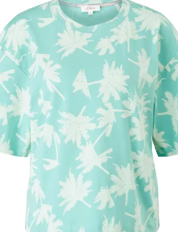 Tricou s.Oliver, verde