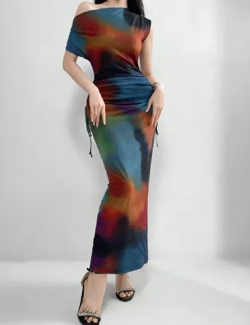 Rochie lunga SHEIN, mix culori