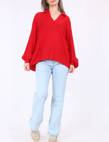 Bluza Vero Moda, rosu