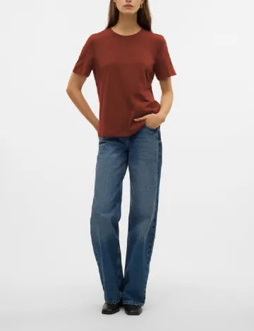 Tricou Vero Moda, caramiziu