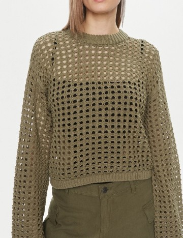 Bluza Jacqueline de Yong, verde