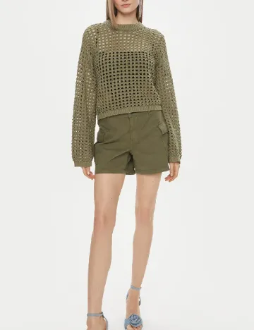 Bluza Jacqueline de Yong, verde
