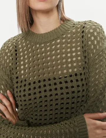 Bluza Jacqueline de Yong, verde