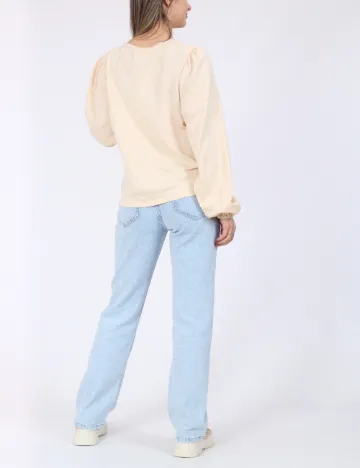 Bluza Jacqueline de Yong, crem