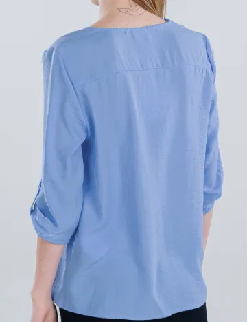 Bluza Jacqueline de Yong, albastru