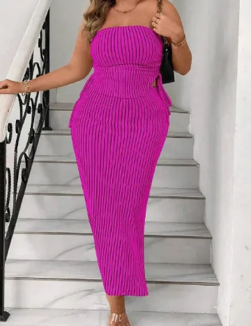Compleu SHEIN CURVE, roz